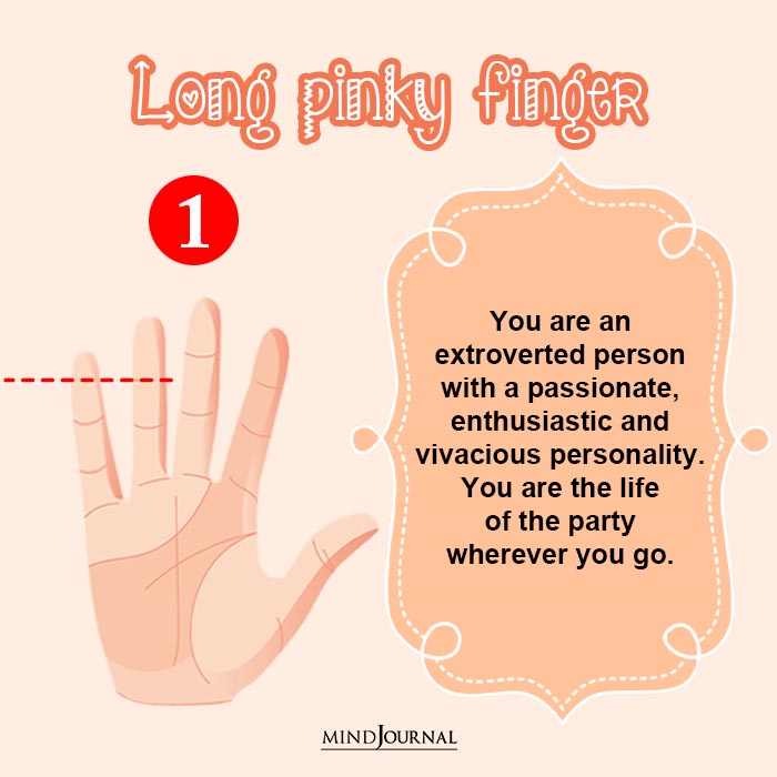 Pinky Finger Says About Personality Long pinky finger