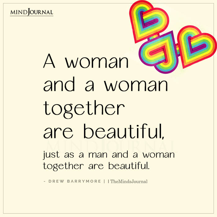 Pride Month Quotes woman and woman together are beautiful