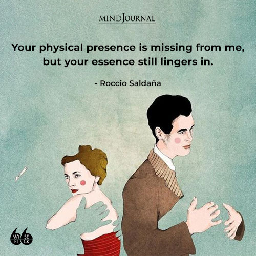 Roccio Saldaña Your Physical Presence