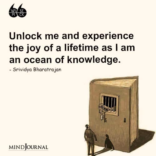 Srividya Bharatrajan Unlock me and