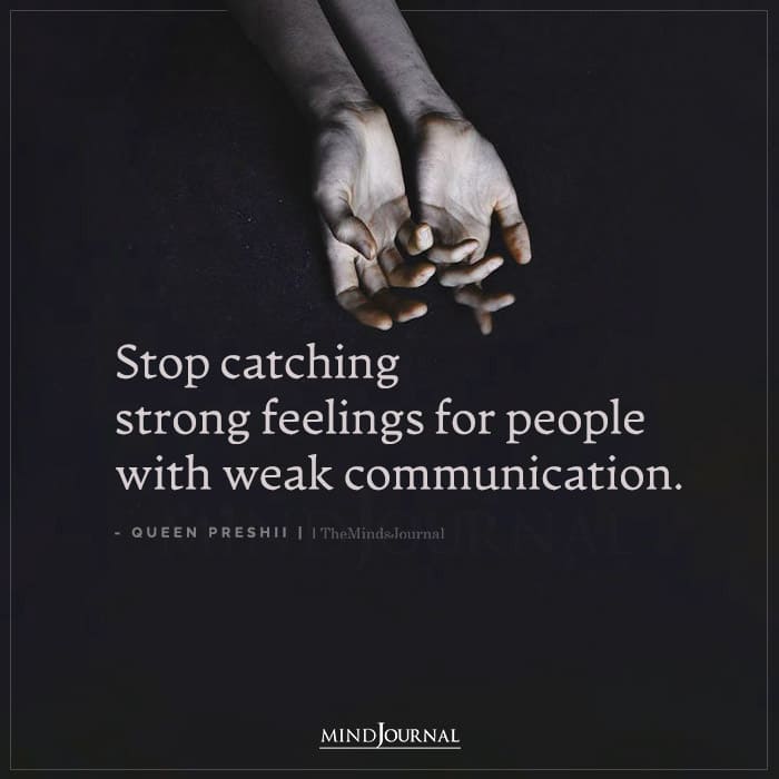 Stop Catching Strong Feelings For People