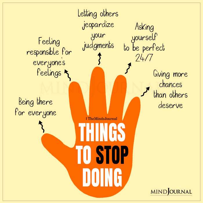 Things To Stop Doing