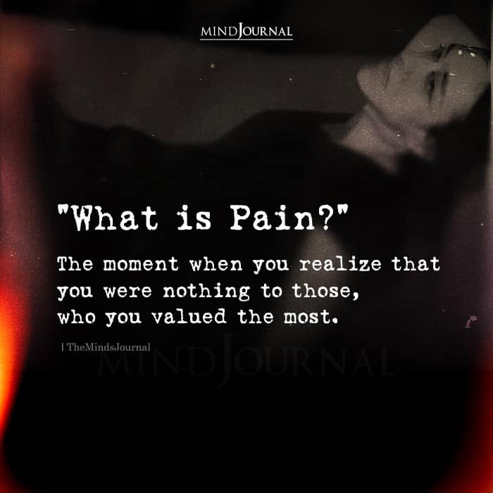 What Is Pain?