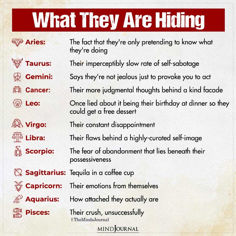 What The Zodiac Signs Are Hiding