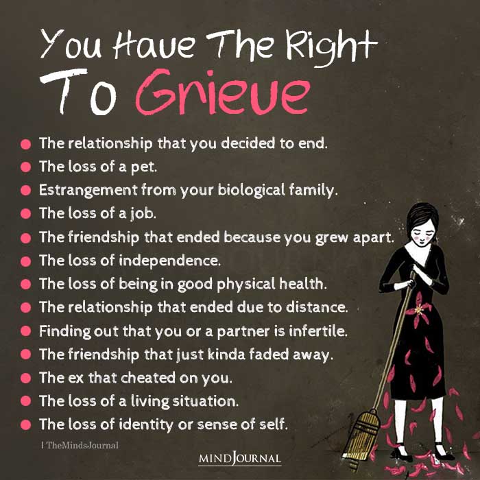 You Have The Right To Grieve