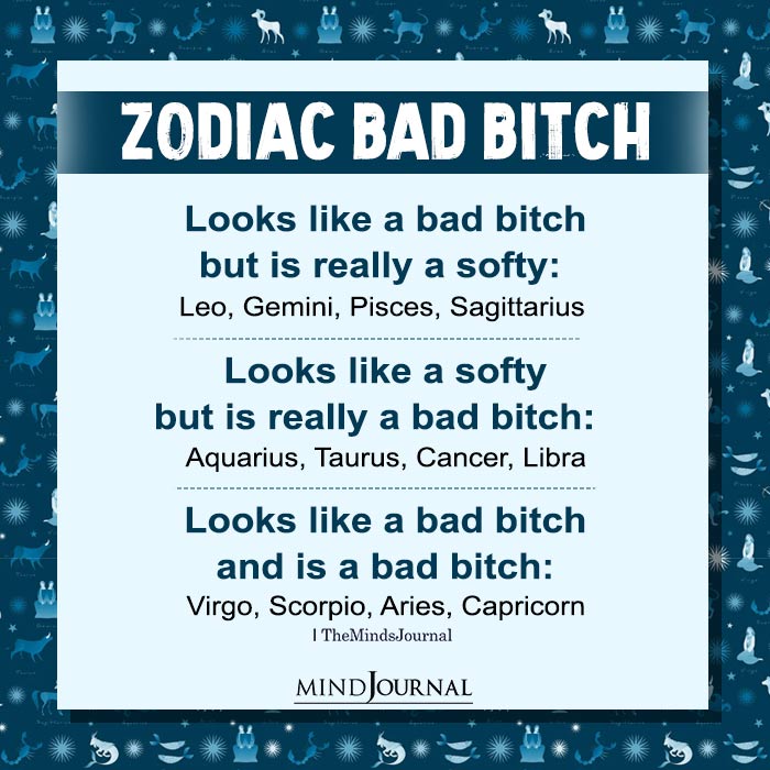 Zodiac Bad Bitch