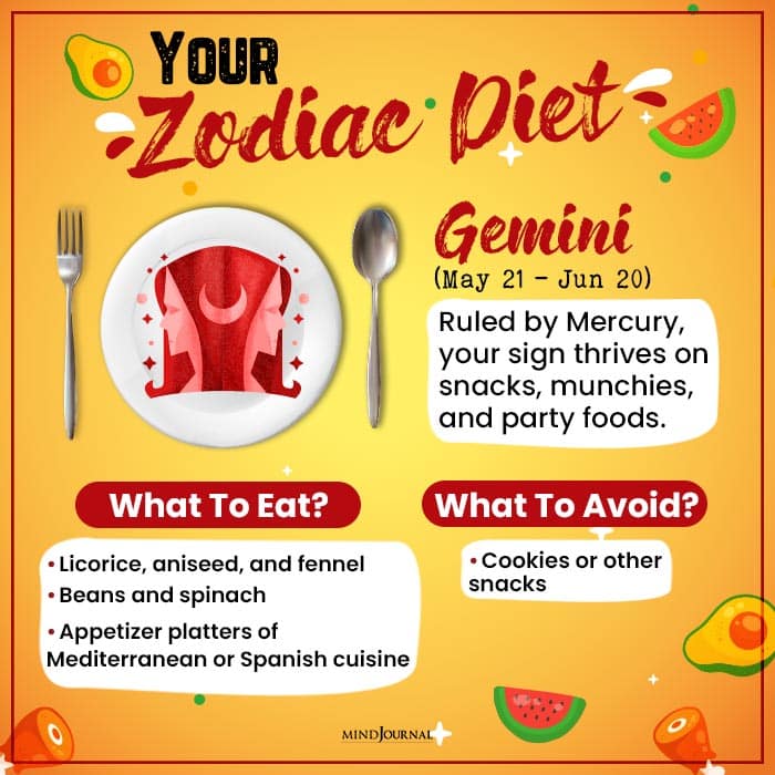 Zodiac Diet gemini