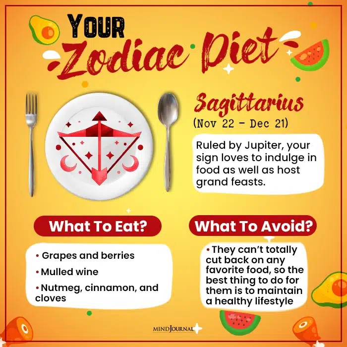 Zodiac Diet sagittarius