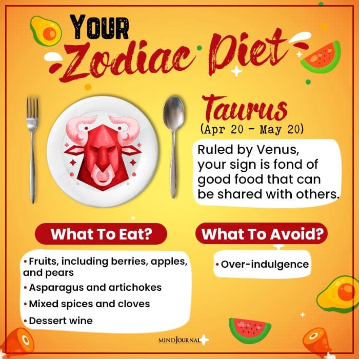 Zodiac Diet taurus
