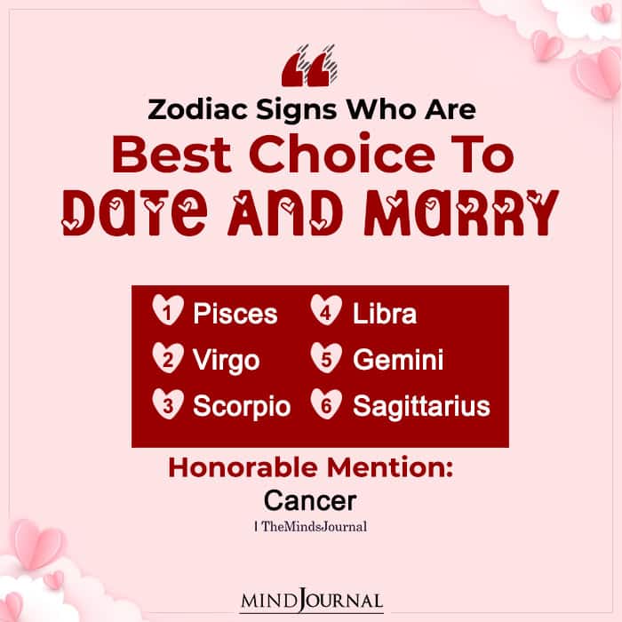 Zodiac Signs Who Are Always The Best Choice To Date And Marry