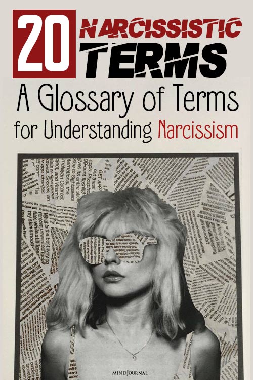 A Glossary of Terms for Understanding Narcissism pinex