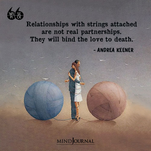 Andrea Keener Relationships with strings attached