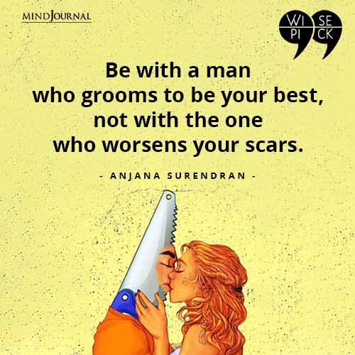 Anjana Surendran Be with a man who grooms