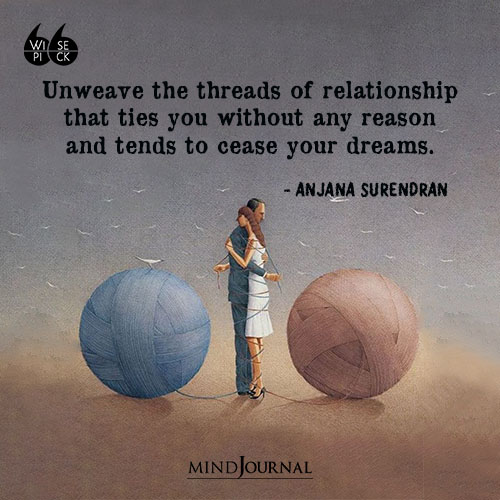 Anjana Surendran Unweave the threads of relationship