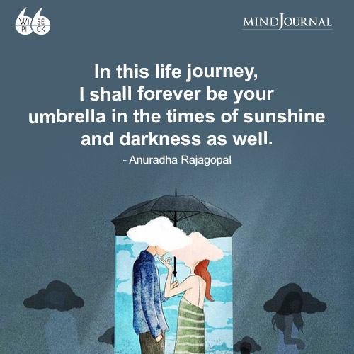 Anuradha Rajagopal In this life journey