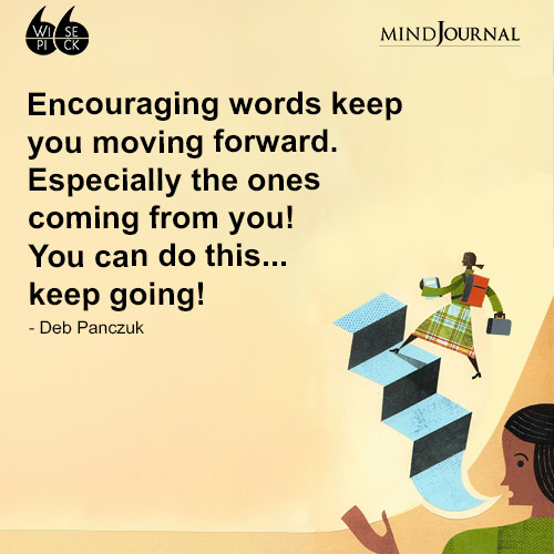 Deb Panczuk Encouraging words