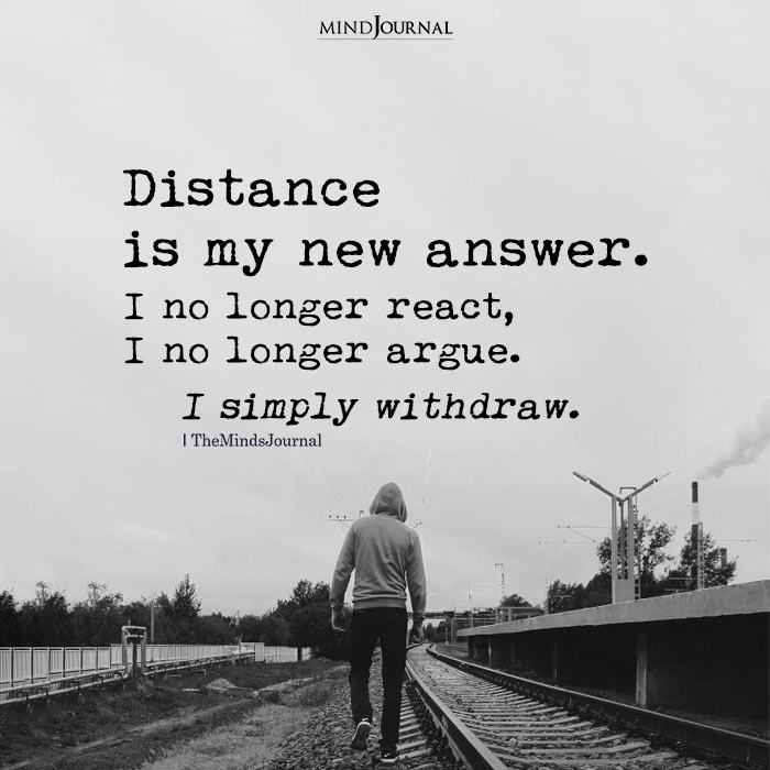 Distance Is My New Answer