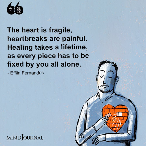 Efflin Fernandes The heart is fragile
