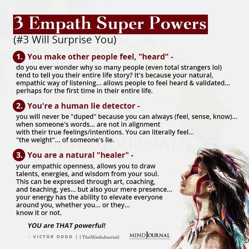 3 Empath Super Powers