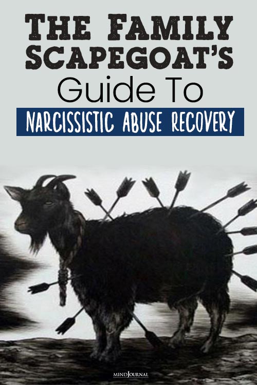 Family Scapegoats Guide Narcissistic Abuse Recovery pin