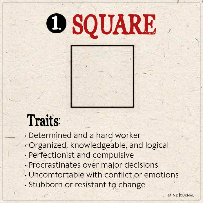 Geometric Shape Discover Personality Traits square