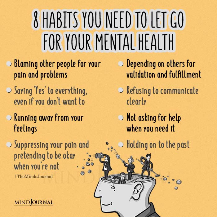 Habits You Need To Let Go For Your Mental Health