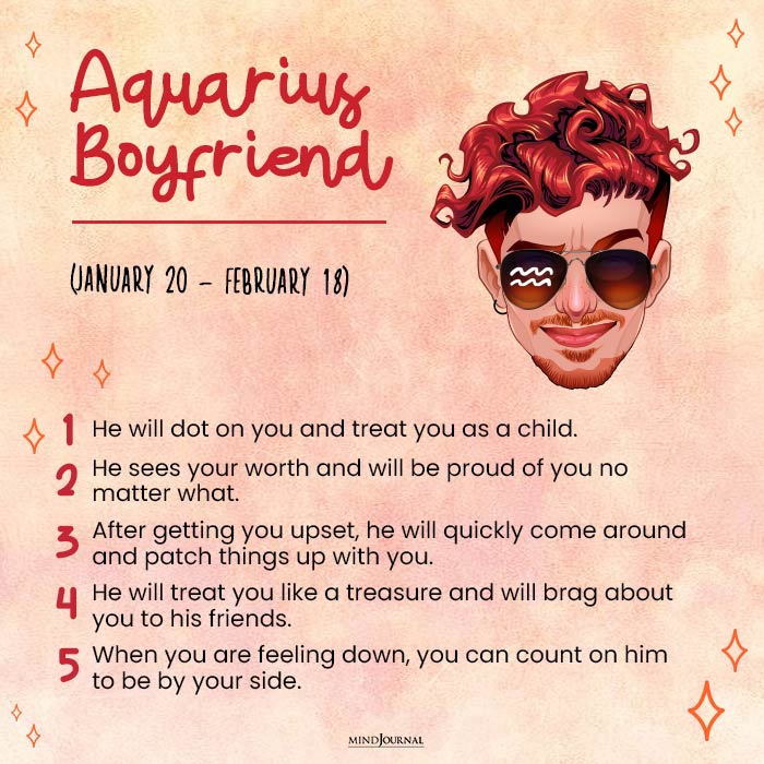 How Boyfriend Treat You aquarius