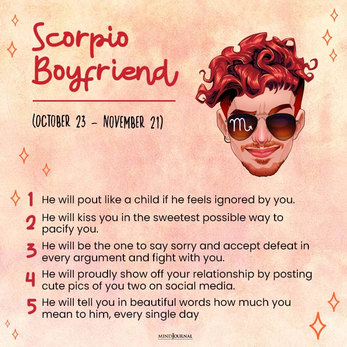 How Boyfriend Treat You scorpio