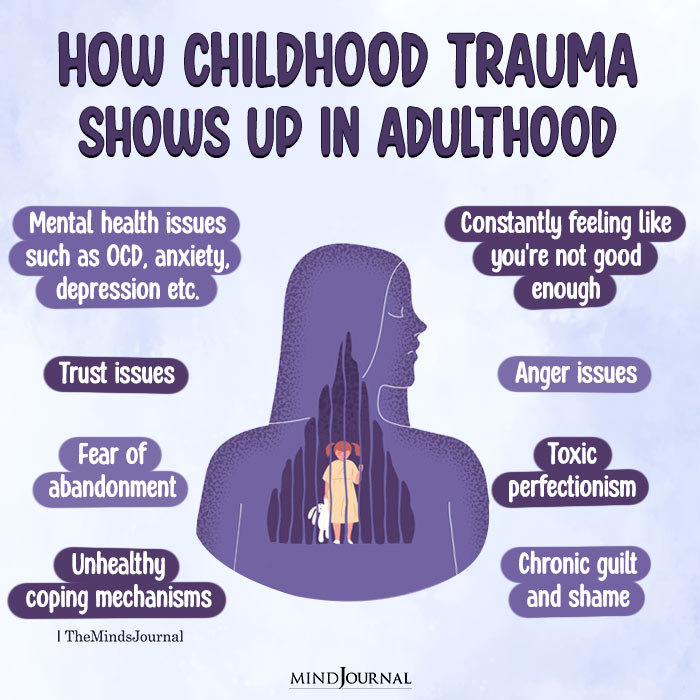 How Childhood Trauma Shows Up In Adulthood