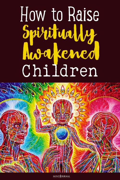 How Raise Spiritually Awakened Children pin