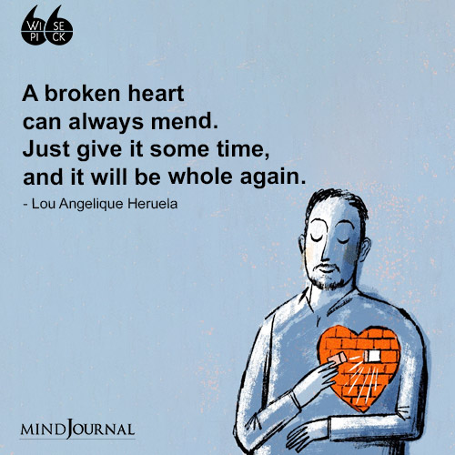 Lou Angelique Heruela A broken heart