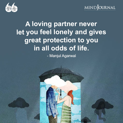Manjul Agarwal A loving partner