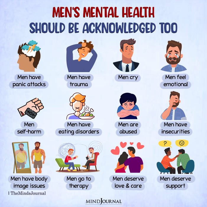 Men's Mental Health Should Be Acknowledged Too