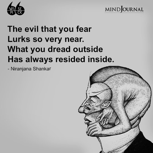 Niranjana Shankar The evil that