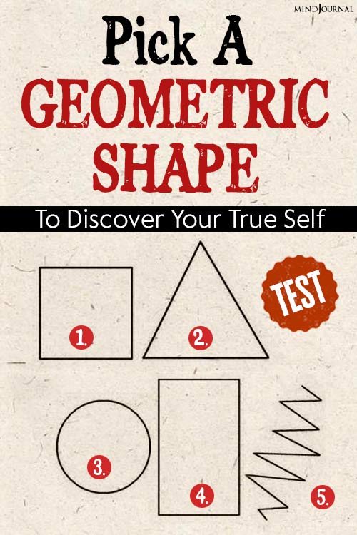 Pick Geometric Shape Discover Personality Traits pin