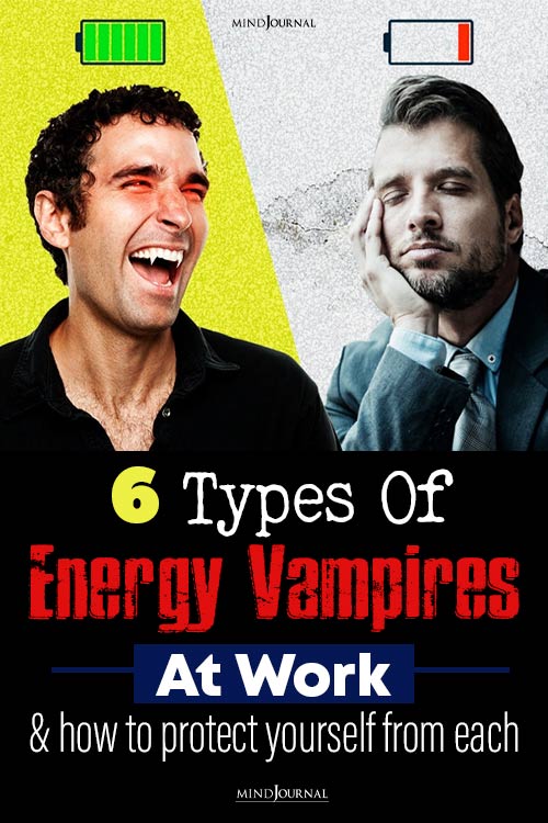 Protect Yourself Energy Vampires at Work pin