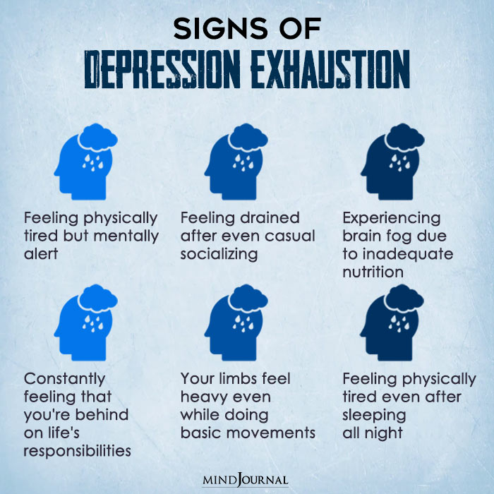 Signs Of Depression Exhaustion