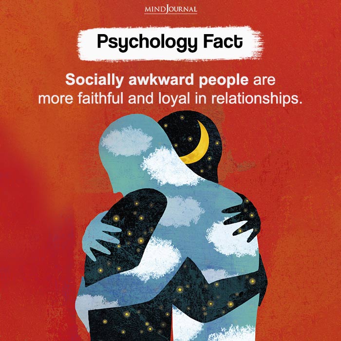 Socially awkward people are more faithful