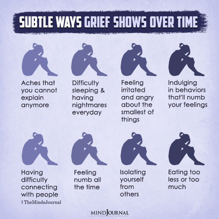 Subtle Ways Grief Shows Over Time