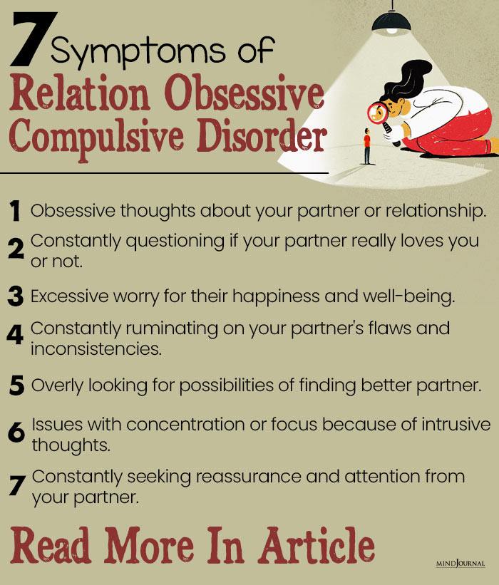 Symptoms Relation Obsessive Compulsive Disorder