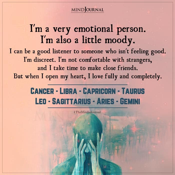 The Most Emotional And Sensitive Zodiac Signs