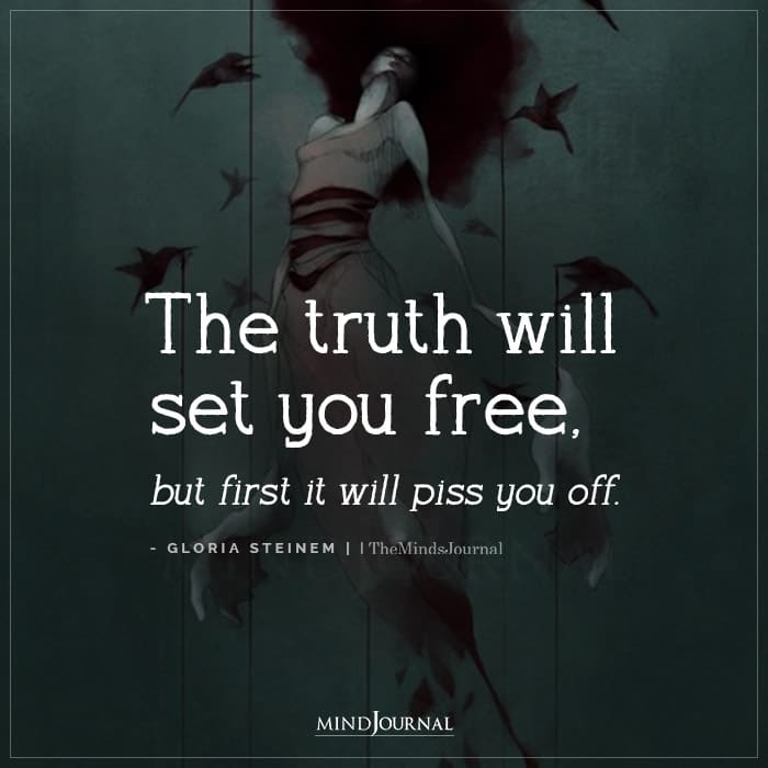 The Truth Will Set You Free