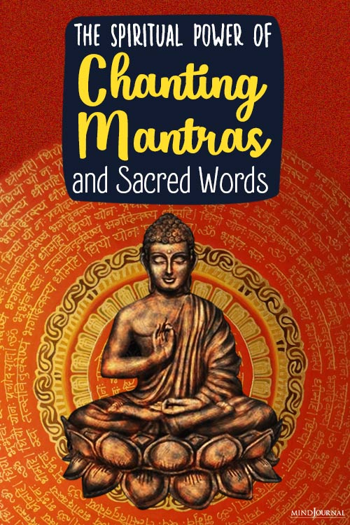 Vibratory Power of Sacred Words pin