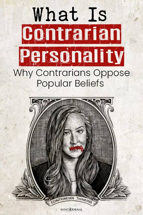 What Is Contrarian Personality pin
