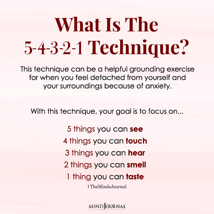 What Is The 5 4 3 2 1 Technique