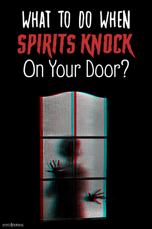 What To Do When Spirits Knock On Your Door pin