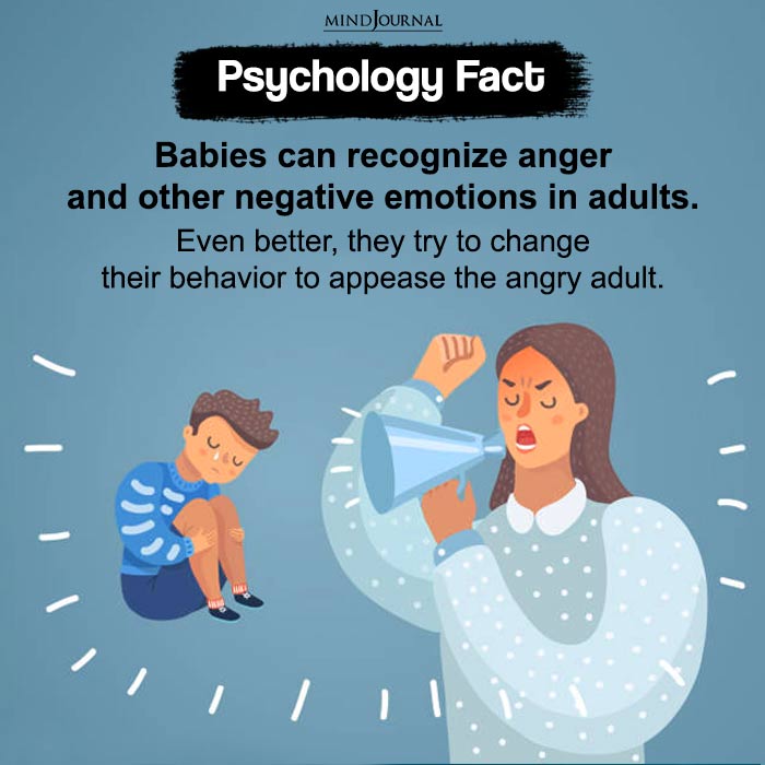 Babies can recognize anger