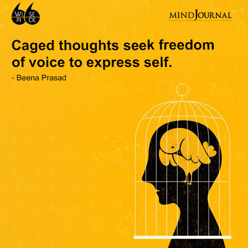 Beena Prasad Caged thoughts