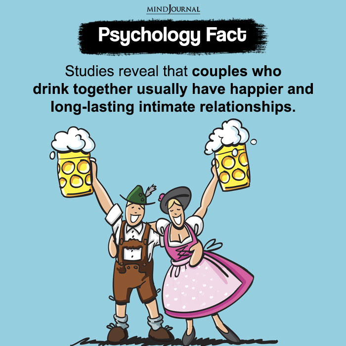 Couples Who Drink Together Usually Have Happier
