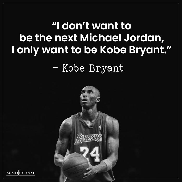 I Don’t Want To Be The Next Michael Jordan